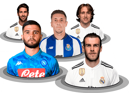Fantasy Manager Football lineup