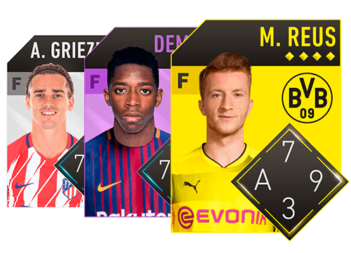 Flip Football players cards