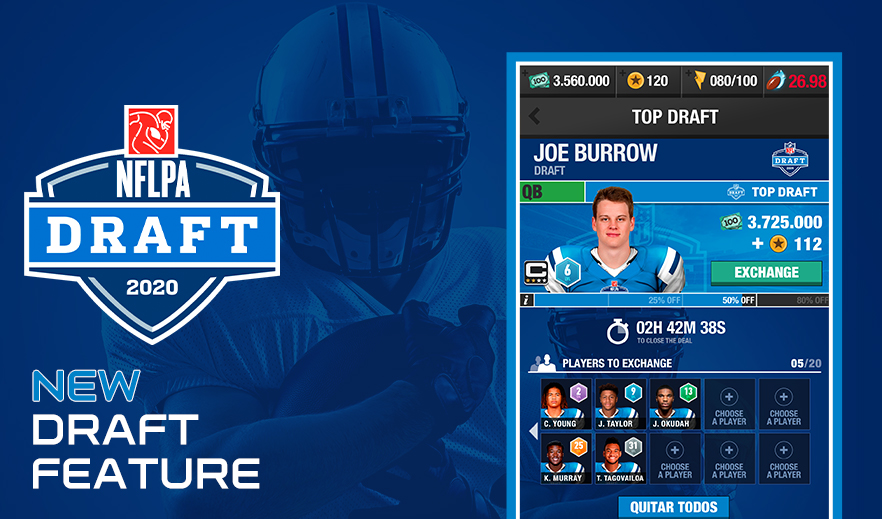 NFL MANAGER - DRAFT FEATURE