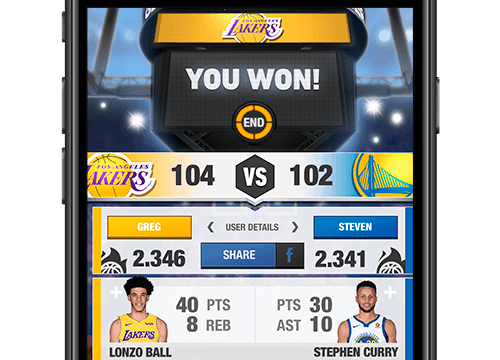 Download the multiplayer game of the NBA Lakers